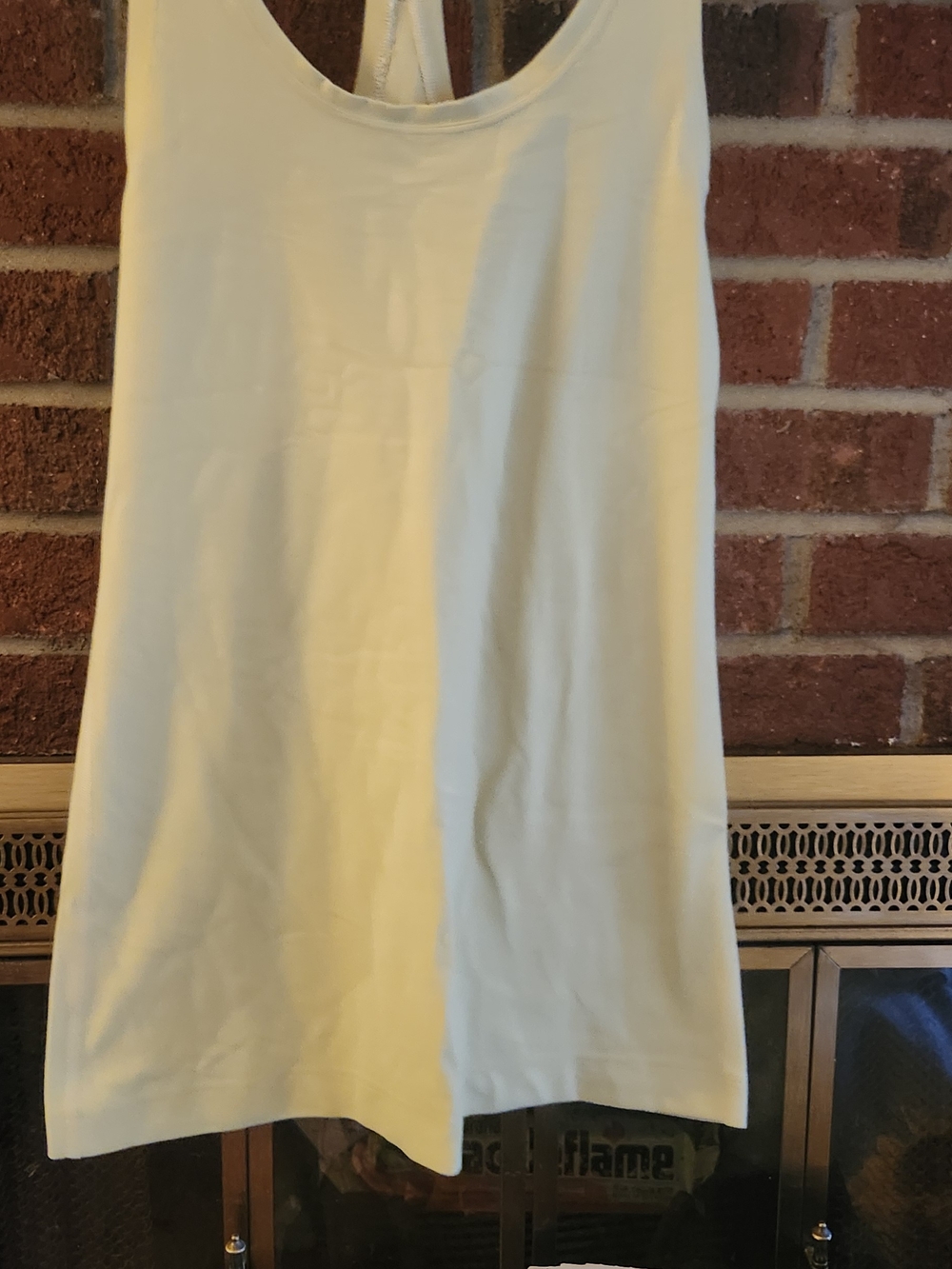 Women’s Lime Green A-Line Tank Top - Classic Minimal Style
